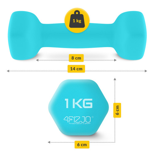 Гантель  4FIZJO Classic 7 кг со стойкой - фото №7